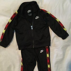 Nike 12 Month Black Hoodie & Jogger 2-Piece Set